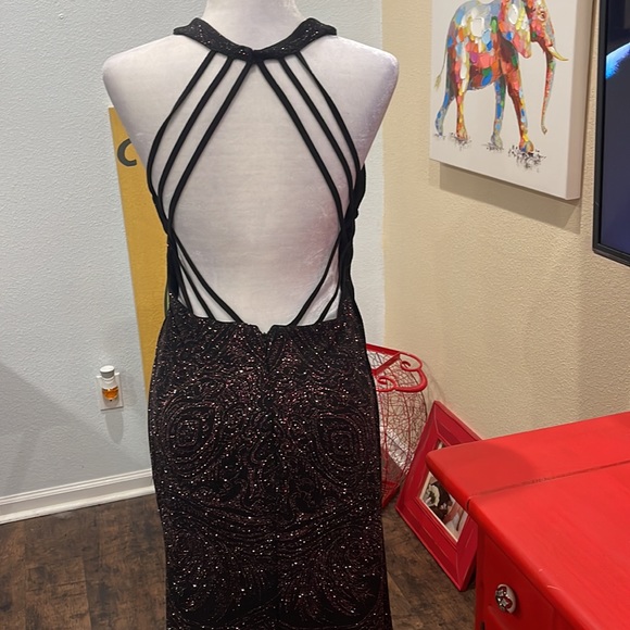 NW night way cocktail dress size 8P - Picture 10 of 15